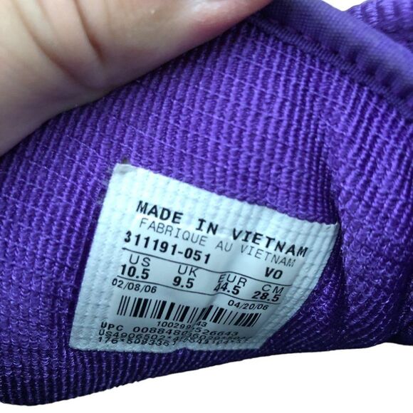 Vintage 2006 Nike Air Zoom Vapor 'Clay Purple Agate' Size 10.5 - Picture 3 of 15